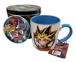 Yugioh! Mug And Coaster Tin Set Collectible Merchandise King Of Games Yu-Gi-Oh! - £15.53 GBP