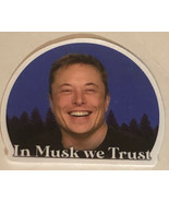 Elon Musk Sticker In Musk We Trust - £2.17 GBP