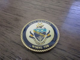 Uscg Coast Guard Uscgc Bertholf Wmsl 750 Challenge Coin #40S - £23.69 GBP