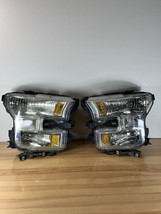 2015 2016 2017 Ford F-150 Set Pair Genuine F150 Headlight Assembly Headlamp OEM - £71.04 GBP