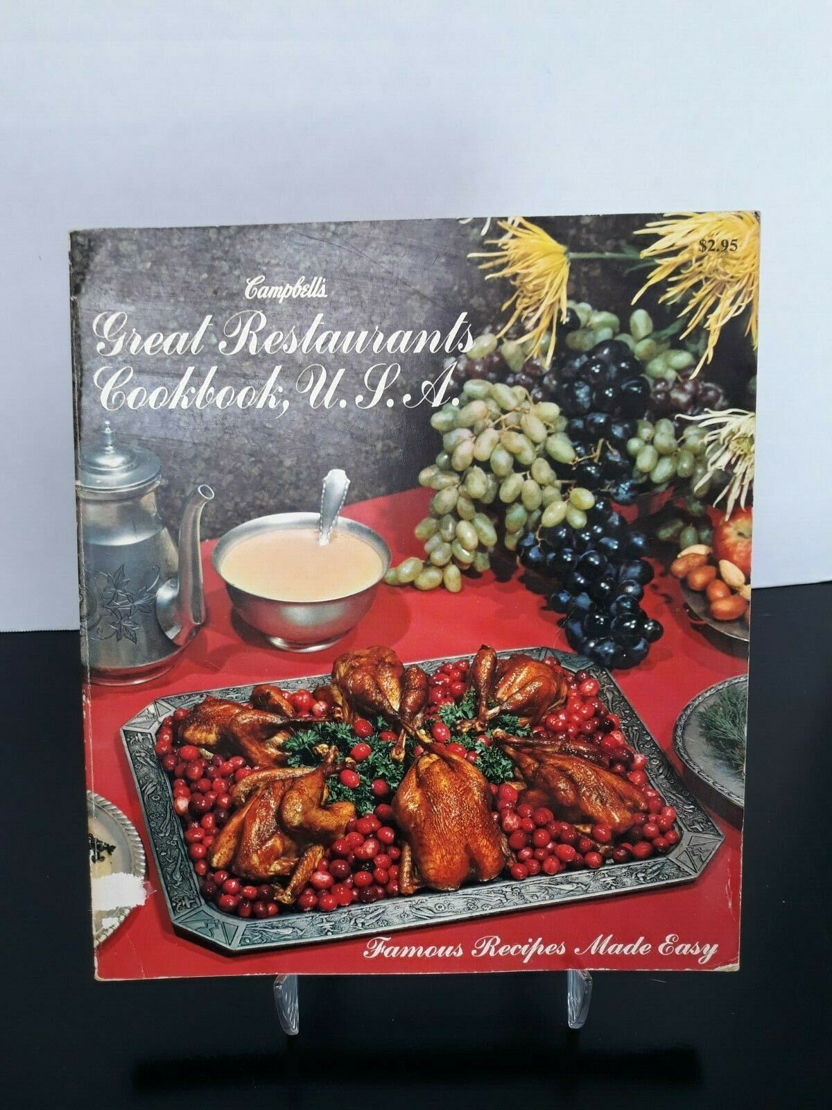 Vintage Campbell's Great Restaurants Cookbook, U.S.A.  1969 - $18.04