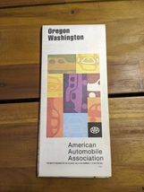 Vintage 1979 AAA Oregon Washington Travel Brochure Map - €7,48 EUR