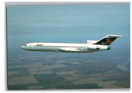 Ansett Advanced Boeing 727-200 Airplane Postcard - $9.89