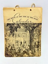 1935 Johnson&#39;s Wax Calendar &quot;The House By The Side Of The Road&quot;  - $19.95
