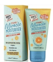 Dirty Works Vitamin C Miracle Moisturizer with Hyaluronic Acid - 1.69 oz - NIB - £11.15 GBP
