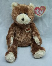 Ty Beanie Baby Cracker Barrel Old Timer Teddy Bear 5&quot; Plush Stuffed Animal New - £11.68 GBP