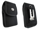 Pouch Belt Holster W Clip For Motorola Moto G4/G4 Plus (Fits W Hybrid Ca... - $19.94