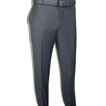 Men's MONO Turkey Slacks 100% Wool Plain Front Slim Fit 2502-06 Silver Gray image 3