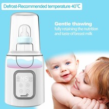 GROWNSY 5 in 1 Fast Baby Bottle Warmer Defrost &amp; Sterilizer Breast Milk/... - £15.77 GBP