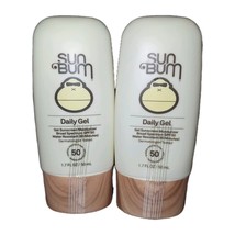 2 - Sun Bum Daily Face Gel Sunscreen Moisturizer SPF 50 Water Resistant ... - $294.30 MXN