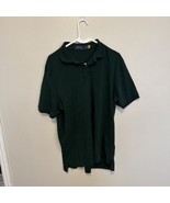 Polo Ralph Lauren Green Polo Size Large Red Logo - $321.54 MXN