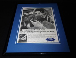 1966 Ford Motor Company 11x14 Framed ORIGINAL Vintage Advertisement - £34.78 GBP