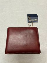 Jack Mason RFID Core Leather Wallet, Color - Burgundy - £39.84 GBP