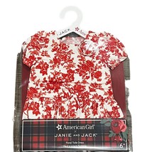 American Girl x Janie and Jack Floral Toile Dress New for 18&quot; Dolls - £18.14 GBP