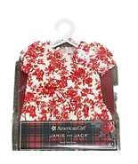 American Girl x Janie and Jack Floral Toile Dress New for 18&quot; Dolls - £18.12 GBP