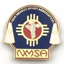 New Mexico Spirit Association Gold Tone Enamel NMSA - £12.80 GBP