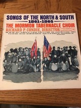 Songs Of The North &amp; South Civil War Mormon Choir Record Album - £20.10 GBP