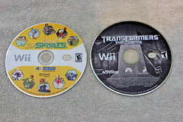 2 Lot Nintendo Wii Games Transformers &amp; Deca Sports - £3.99 GBP
