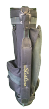 Slotline Golf Cart Bag Single Strap 6-Dividers 4 Pockets Rain Hood, Zippers Work - £74.97 GBP