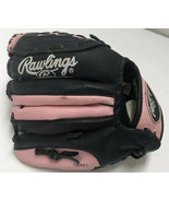 Rawlings PL950BP Reg Players Series Baseball Glove Pink/ Black 9-1/2&#39;&#39; - £7.86 GBP