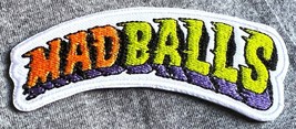 Madballs Mad Balls Embroidered Logo Figure Patch Action Emblem Badge Sym... - £17.25 GBP