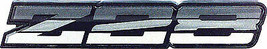 OER Reproduction Charcoal Rocker Panel Emblem 1983-1984 Chevrolet Camaro Z28 - £63.38 GBP