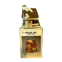 Christmas Village House Ceramic Building CERAMIC MILL Mini 4.25&quot; - £7.11 GBP