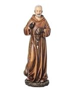 Padre Pio 10.25&quot; Statue, New #RM-024 - $1,004.49 MXN
