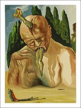 Artebonito - Salvador Dali Woodcut, Hell 27, Divine Comedy - £255.79 GBP