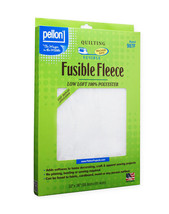 Pellon® Fusible Fleece White Polyester Machine Safe 22&quot; x 36&quot; Piece M230.19 - £5.57 GBP