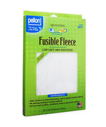 Pellon® Fusible Fleece White Polyester Machine Safe 22&quot; x 36&quot; Piece M230.19 - £5.67 GBP