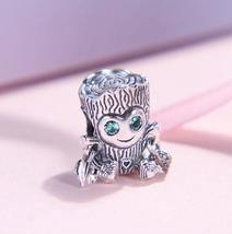 925 Sterling Silver Sweet Tree Monster Charm Bead  - £14.24 GBP