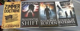 C.G. Cooper Paperback Lot Of 4 Books The Zimmer Doctrine And..... - £6.21 GBP