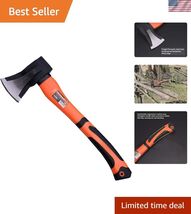 Wood Splitting Maul 17” - 3 lb. Axe and Sledge Combined - Forged Steel H... - $33.18