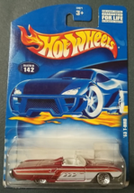 Hot Wheels `63 T-Bird Mattel #142 White with Red Diecast Car New 6 - $3.91