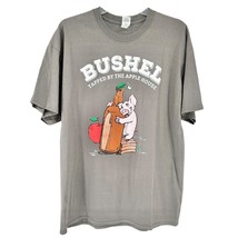 The Bushel Pub T-Shirt XL Dark Gray Apple House Linden VA Friends With B... - $14.85