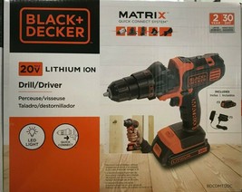 Black &amp; Decker - BDCDMT120C - Matrix 20V Max Lithium Drill/Driver - £103.87 GBP