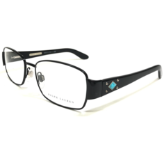 Ralph Lauren Eyeglasses Frames RL5043-B 9003 Black Square Turquoise 52-16-135 - £52.14 GBP