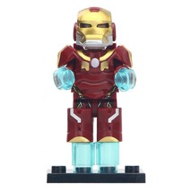 Iron Man (Original Armoured) Marvel Superhero Minifigures Block Gift - £2.36 GBP