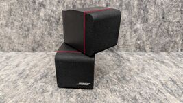 Bose Redline Acoustimass Double Cube Swivel Speakers Tested &amp; Works - $17.99