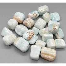 1 lb Calcite, Caribbean tumbled stones - $75.83
