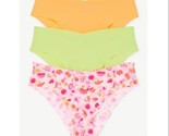 Joyspun Women&#39;s No Show Cheeky Panties, Assorted Colors 3-Pack Size XL(1... - £11.83 GBP