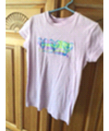Roxy Girl Short Sleeve Shirt Girls Size Medium It’s All About Love - £15.68 GBP
