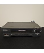 Sylvania VCR 4 Head VHS Recorder 19 Micron w/ A/V, No Remote KVS600 - Te... - $38.69