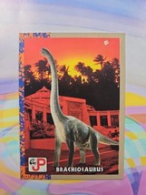 1993 Topps Jurassic Park Trading Card | Brachiosaurus #8 - £1.45 GBP