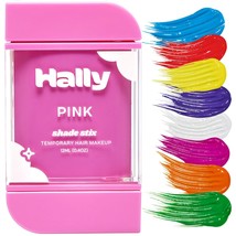 HALLY Shade Stix | Pink | Temporary Hair Color for Kids &amp; Adults | Ditch Messy H - £15.17 GBP