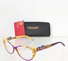 New Authentic COCO SONG Eyeglasses Heart Stone Col. 4 52mm CV111 - $1,845.17 MXN