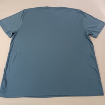 Magellan Outdoors Loose Fit Mens Blue Cotton Blend Short Sleeve T-Shirt Size 2XL image 2