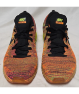 Size 11.5 -Nike Flyknit Air Max Orange - 620469-801 - $1,297.21 MXN