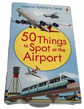 50 Things to Spot at the Airport (Usborne Spotter&#39;s Card... by Struan Reid Cards - £7.87 GBP